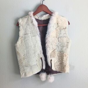 Reversible handmade Sheepskin vest